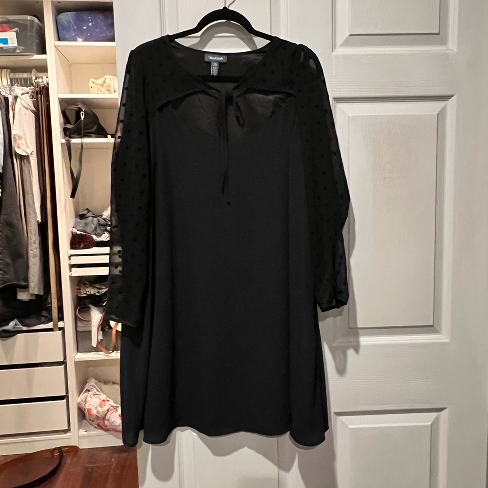 ModCloth - Black Shift Dress